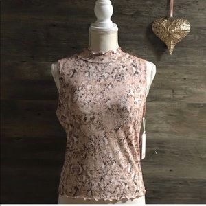 Candies Juniors Large Reptile Print Blouse